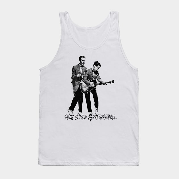 paul simon and art garfunkel Tank Top by rika marleni